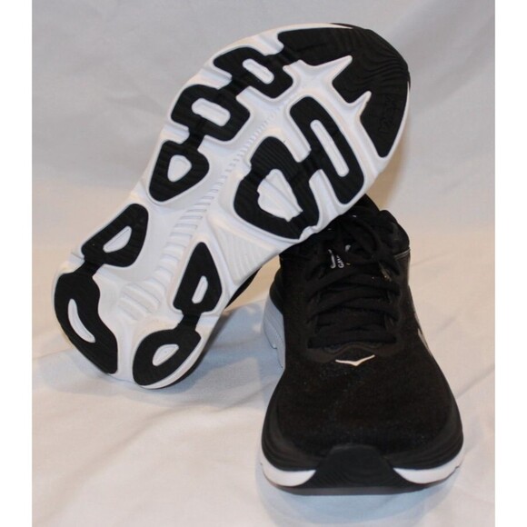 NEW Hoka One One Women's GRAVIOTA‎ 5 BWHT BLACK SZ 7 $175 - Picture 6 of 7